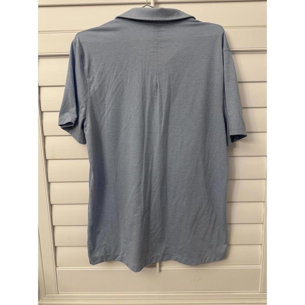 Lululemon Short-Sleeve Polo Shirt Men’s size Large - Picture 4 of 5